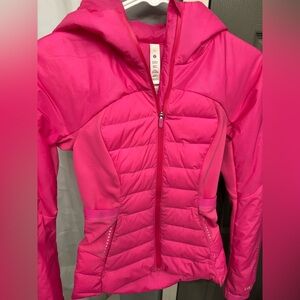 Lululemon Sonic Pink Down for It All Jacket